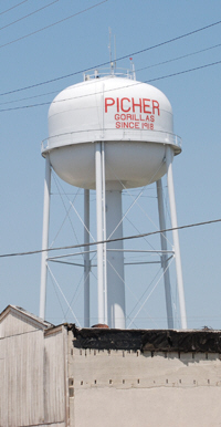 Picher Oklahoma water tower