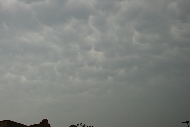 Mammatus Clouds in Muskogee, OK